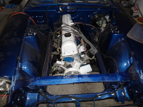 240Z Motor Einbau 2