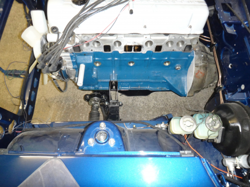 240Z Motor Einbau 1