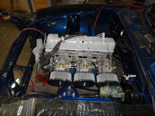 240Z Motor Einbau 5